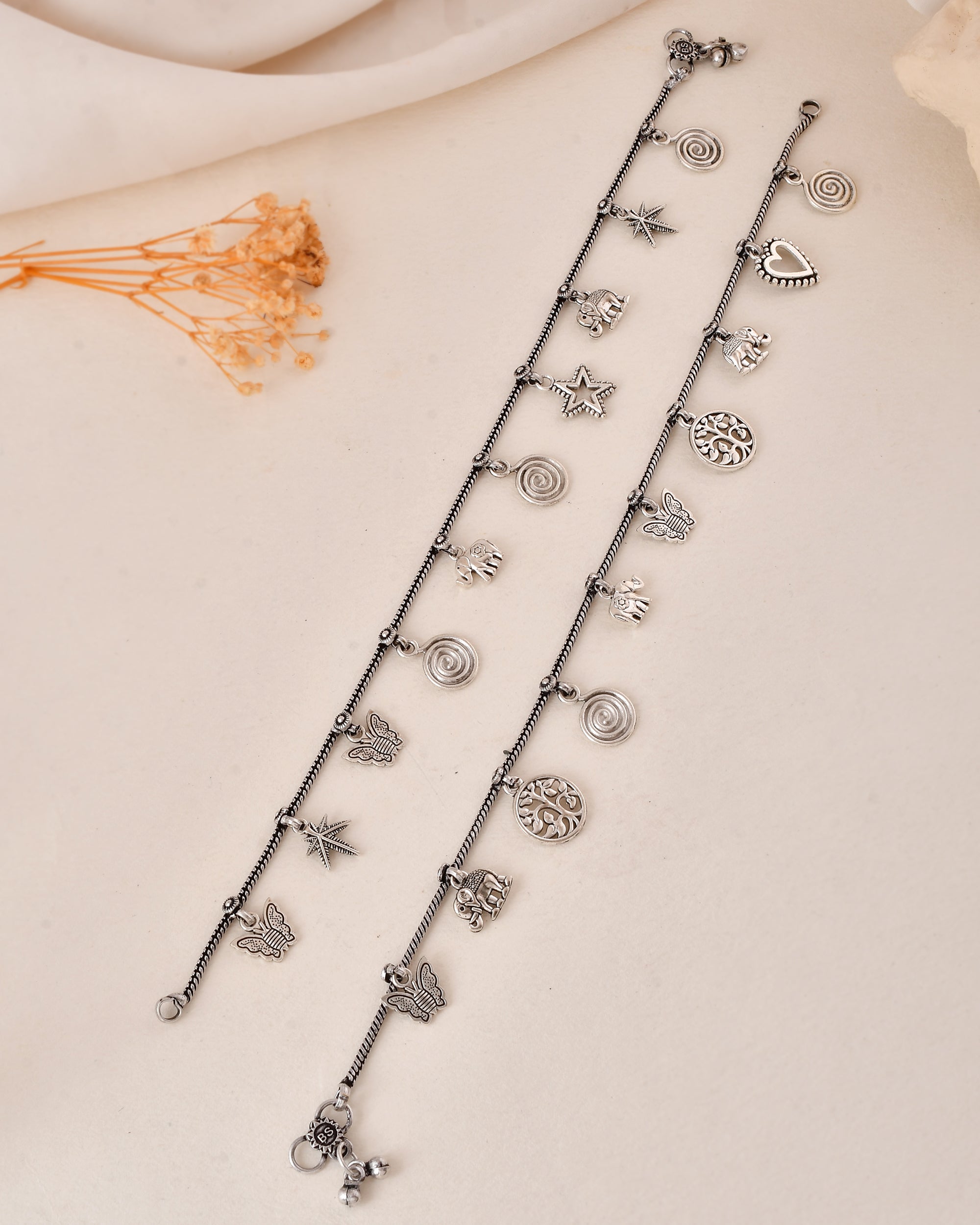 Navrang Charm Dandiya Anklet Set